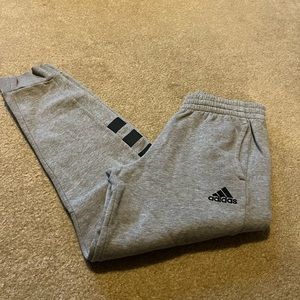 Adidas barely worn joggers, medium 10/12